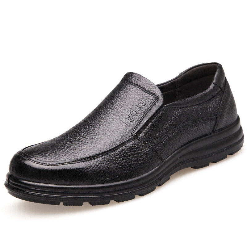 Genuine Leather Shoes Men