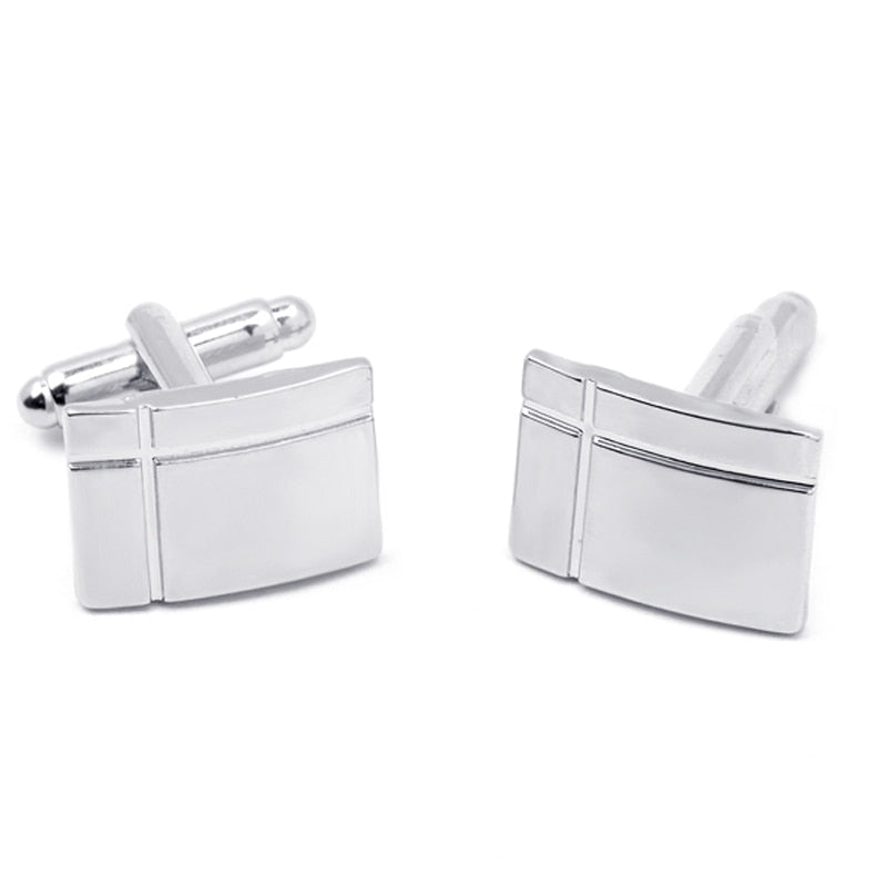 Cufflinks For Man Silver Plated