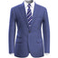 Men Blue Check dress Suit